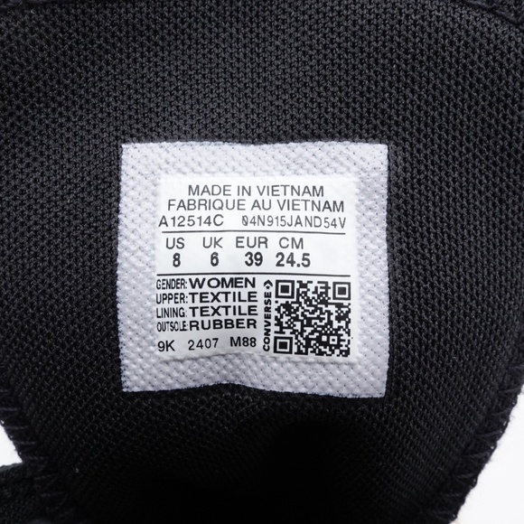 NEW Size 8 Women's Converse Chuck Taylor All Star Wedge Hi Sneakers A12514C - Picture 2 of 9